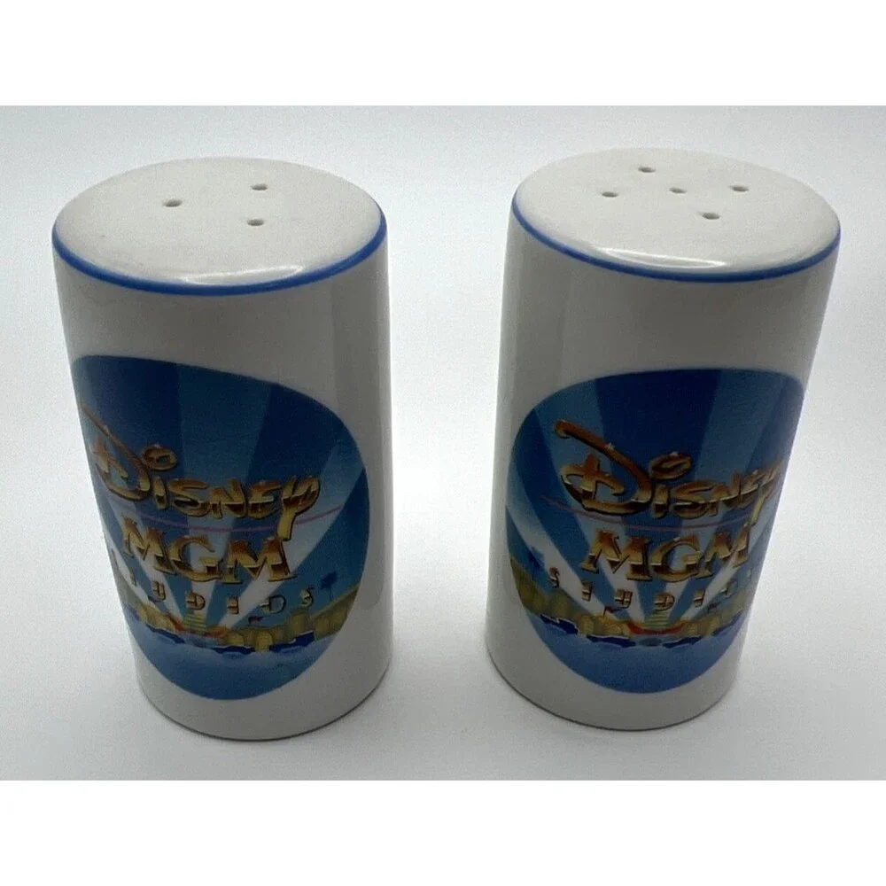 Vintage 1987 Disney Japan MGM Studios Salt & Pepper Shakers Great Condition!